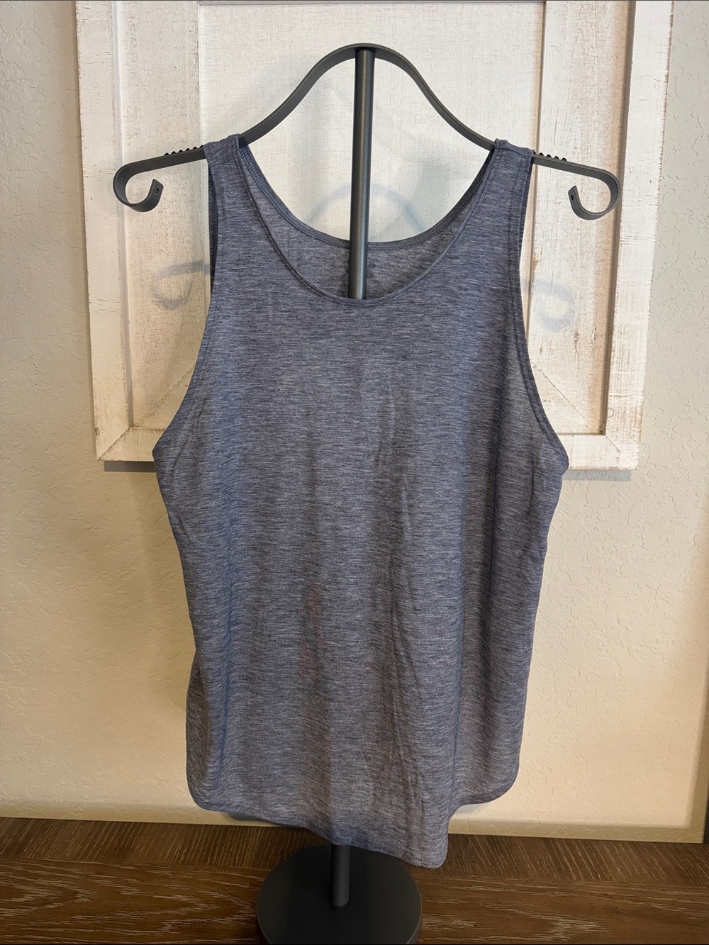 Under Armour Heathered Charcoal Performance Tank Top